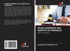 STUDI GIURIDICI SUL DIRITTO DI FAMIGLIA的封面
