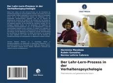 Capa do livro de Der Lehr-Lern-Prozess in der Verhaltenspsychologie 