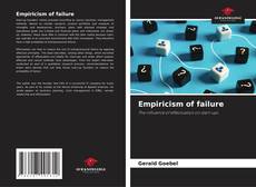 Capa do livro de Empiricism of failure 
