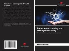Couverture de Endurance training and strength training
