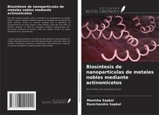 Buchcover von Biosíntesis de nanopartículas de metales nobles mediante actinomicetos