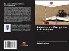 La justice à la Cour pénale internationale kitap kapağı