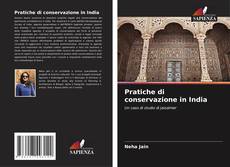 Buchcover von Pratiche di conservazione in India