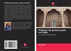 Capa do livro de Práticas de preservação na Índia 