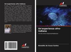 Buchcover von Un'esperienza afro-indiana