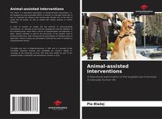 Portada del libro de Animal-assisted interventions