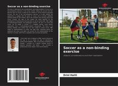 Portada del libro de Soccer as a non-binding exercise