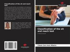 Bookcover of Classification of the sit and reach test