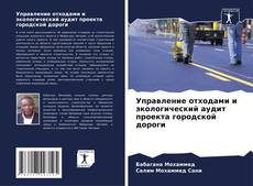 Capa do livro de Управление отходами и экологический аудит проекта городской дороги 