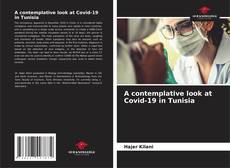 Capa do livro de A contemplative look at Covid-19 in Tunisia 