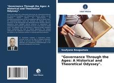 Capa do livro de "Governance Through the Ages: A Historical and Theoretical Odyssey". 