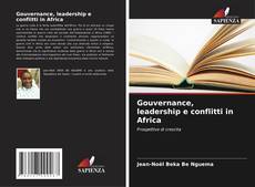 Обложка Gouvernance, leadership e conflitti in Africa
