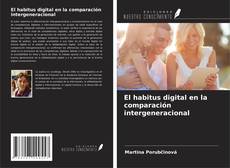 Capa do livro de El habitus digital en la comparación intergeneracional 