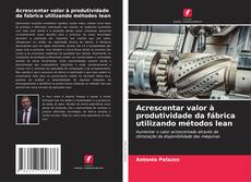 Capa do livro de Acrescentar valor à produtividade da fábrica utilizando métodos lean 