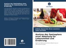 Buchcover von Analyse des Speiseplans einer Abteilung für Lebensmittel und Ernährung