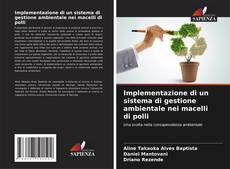 Buchcover von Implementazione di un sistema di gestione ambientale nei macelli di polli