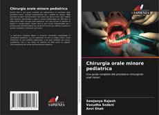 Chirurgia orale minore pediatrica kitap kapağı