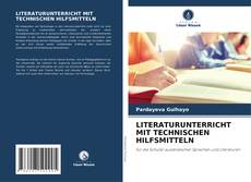 LITERATURUNTERRICHT MIT TECHNISCHEN HILFSMITTELN kitap kapağı