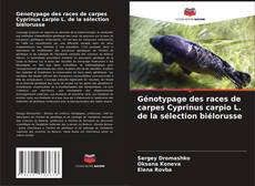 Buchcover von Génotypage des races de carpes Cyprinus carpio L. de la sélection biélorusse