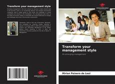 Обложка Transform your management style