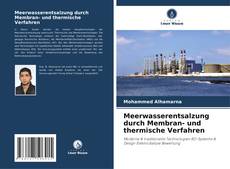 Bookcover of Meerwasserentsalzung durch Membran- und thermische Verfahren
