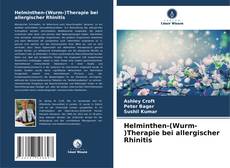 Capa do livro de Helminthen-(Wurm-)Therapie bei allergischer Rhinitis 