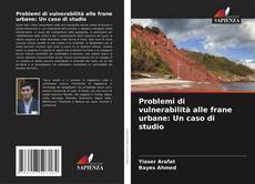 Bookcover of Problemi di vulnerabilità alle frane urbane: Un caso di studio