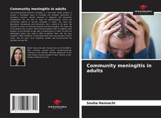 Capa do livro de Community meningitis in adults 