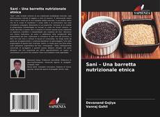 Buchcover von Sani – Una barretta nutrizionale etnica