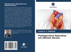 Buchcover von Postoperative Operation am offenen Herzen