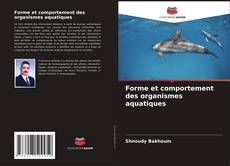Forme et comportement des organismes aquatiques kitap kapağı