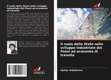 Buchcover von Il ruolo dello Stato nello sviluppo industriale dei Paesi ad economia di transito