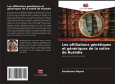 Capa do livro de Les affiliations génétiques et génériques de la satire de Rushdie 