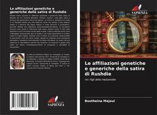Buchcover von Le affiliazioni genetiche e generiche della satira di Rushdie
