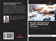Capa do livro de Quality Management Audit in Outsourced Services 