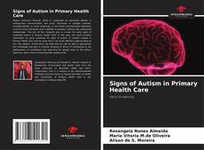Couverture de Signs of Autism in Primary Health Care