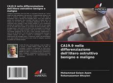 Bookcover of CA19.9 nella differenziazione dell'ittero ostruttivo benigno e maligno
