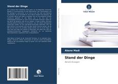 Bookcover of Stand der Dinge