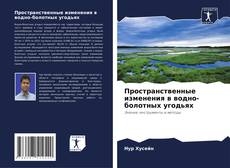 Buchcover von Пространственные изменения в водно-болотных угодьях