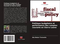 Обложка Politique budgétaire et performance des comptes courants en Sierra Leone