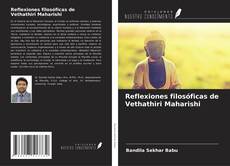 Portada del libro de Reflexiones filosóficas de Vethathiri Maharishi