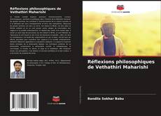Couverture de Réflexions philosophiques de Vethathiri Maharishi
