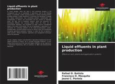 Buchcover von Liquid effluents in plant production