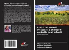Capa do livro de Effetti dei metodi meccanici e chimici di controllo degli arbusti 