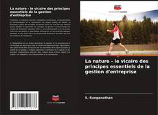 Capa do livro de La nature - le vicaire des principes essentiels de la gestion d'entreprise 