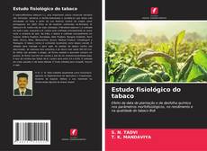 Capa do livro de Estudo fisiológico do tabaco 