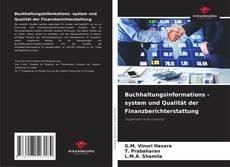 Bookcover of Buchhaltungsinformations -system und Qualität der Finanzberichterstattung