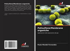 Capa do livro de Polisulfone/Membrane organiche 