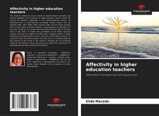 Affectivity in higher education teachers kitap kapağı