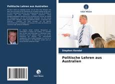 Politische Lehren aus Australien kitap kapağı